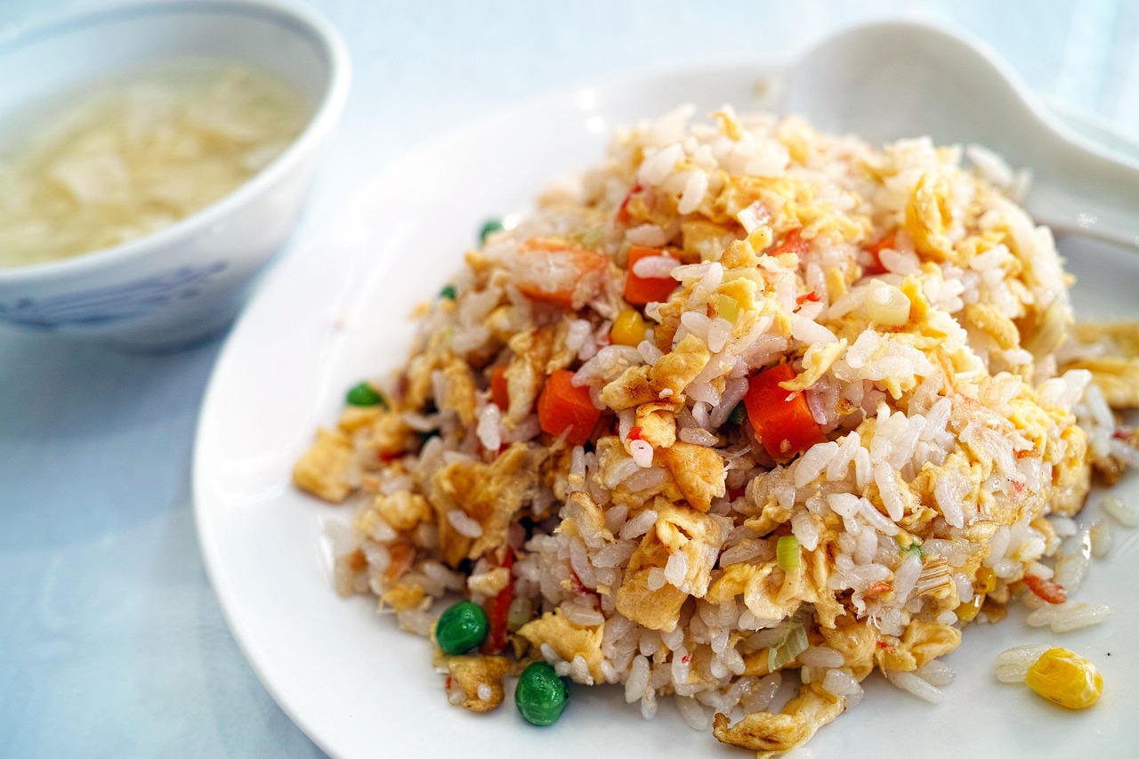 stir fry rice dish